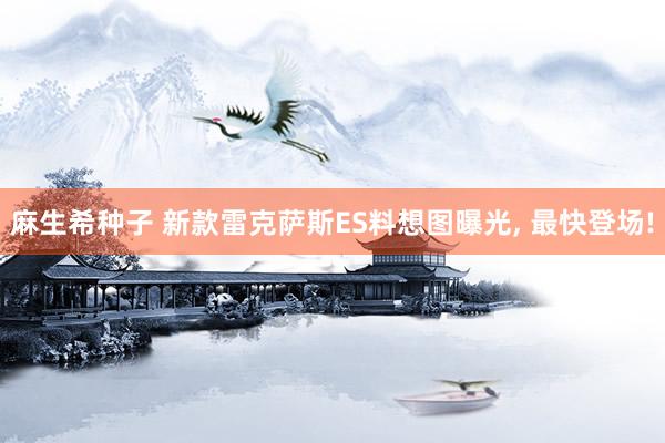 麻生希种子 新款雷克萨斯ES料想图曝光， 最快登场!